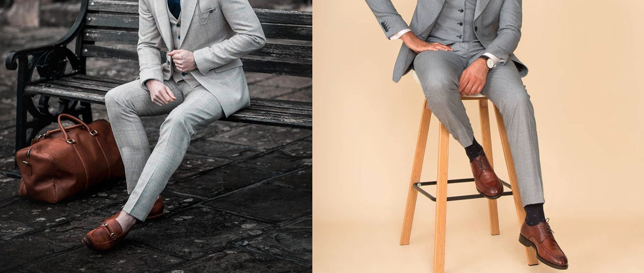 How To Pair Brown & Grey, Matching Brown & Grey With Suits, Shoes &  Accessories