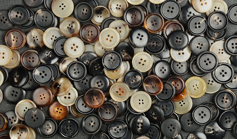 Enhance Your Suit with Genuine Horn Buttons