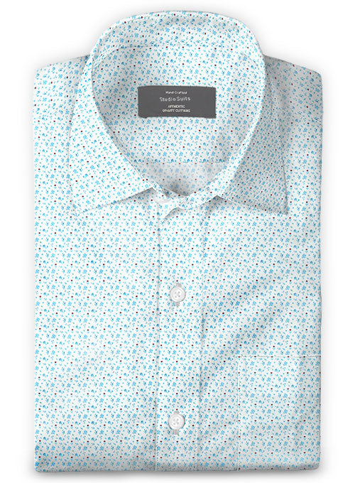 best italian dress shirts Apex Performance Dress Shirt Italian Spread Collar Glacier Blue Twill S / Glacier Blue Twill
