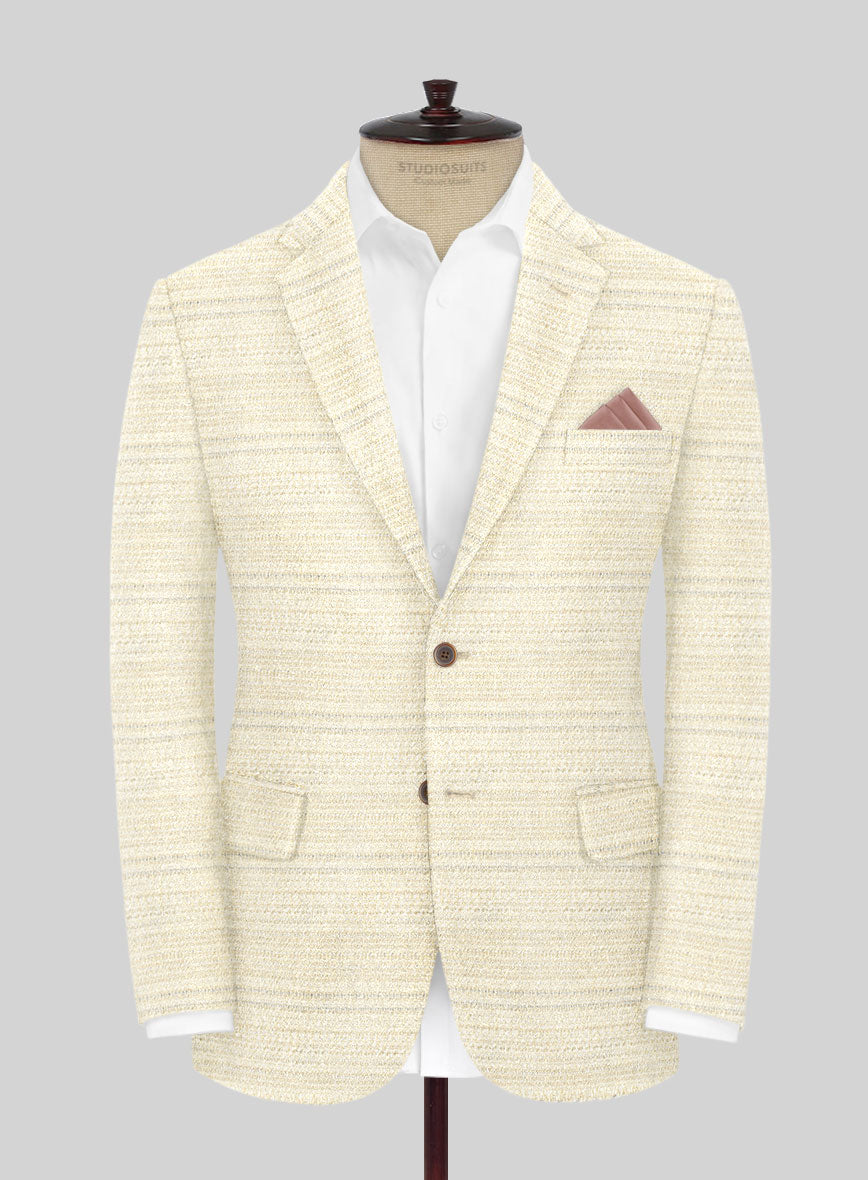 Italian Execi Boucle Wool Jacket – StudioSuits