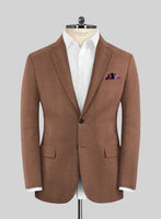 Reda Pacivi Brown Checks Wool Suit - StudioSuits