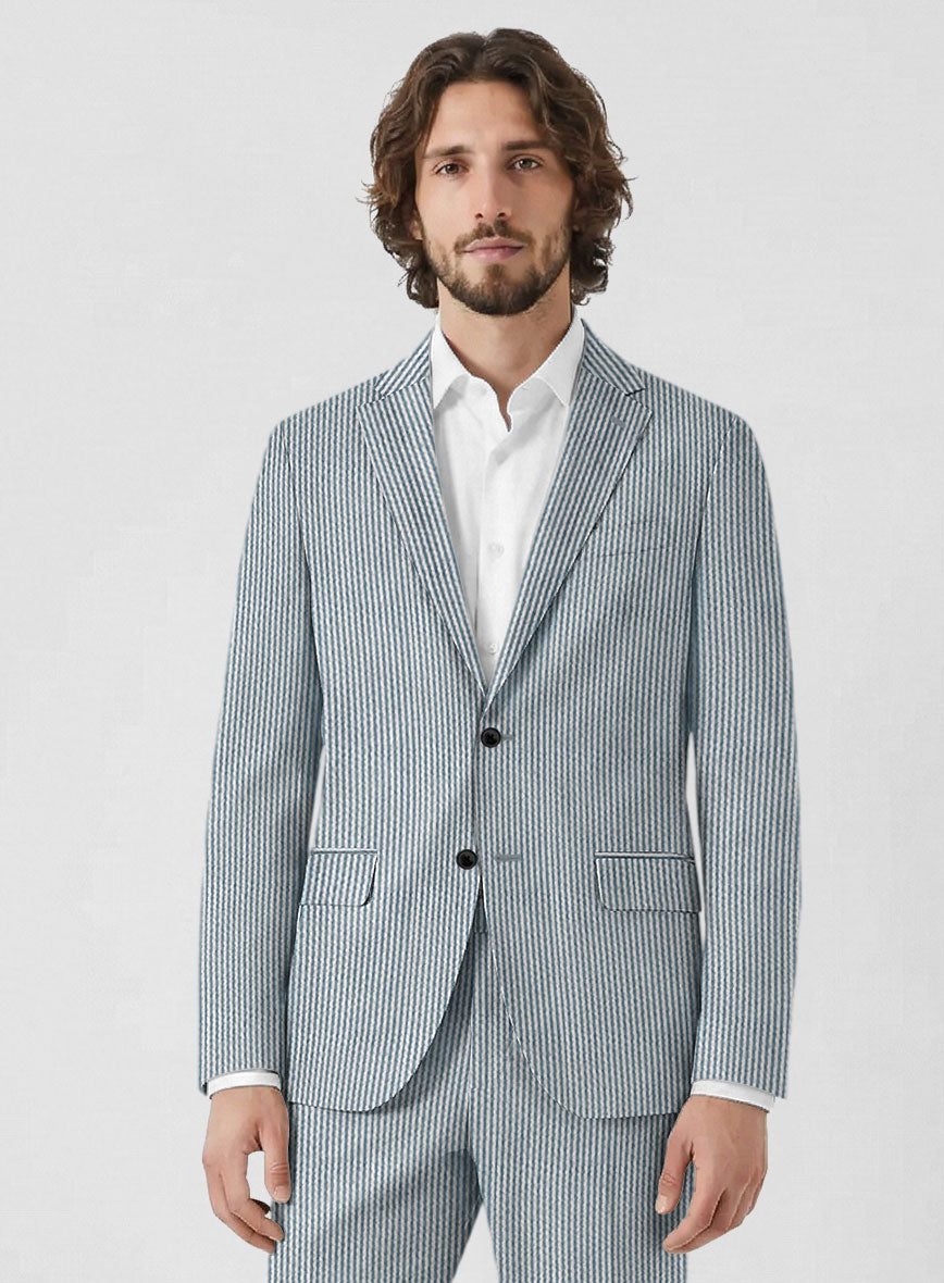 チェスターコート SULVAM 18ss SEERSUCKER COAT SIZE S SH-C01-200 Seersucker Jackets – StudioSuits