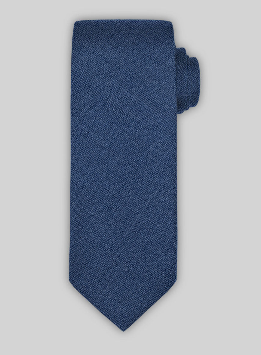 Linen Tie Azure Blue StudioSuits