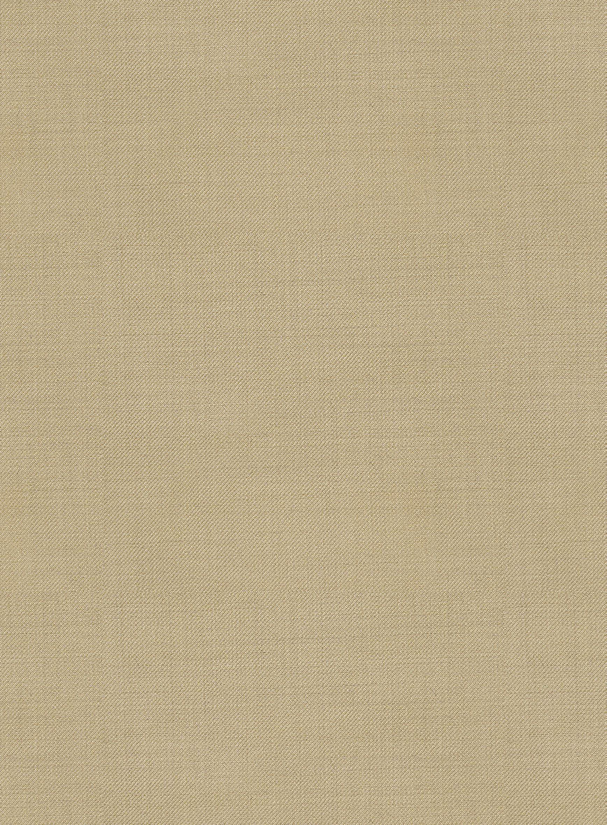 Bristol Beige Wool Pants - StudioSuits