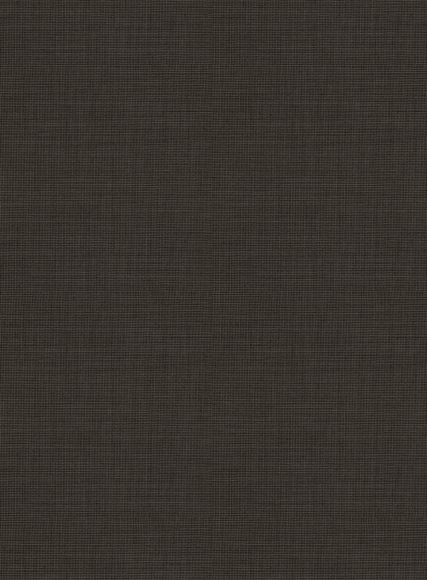 Bristol Nailhead Brown Pants - StudioSuits