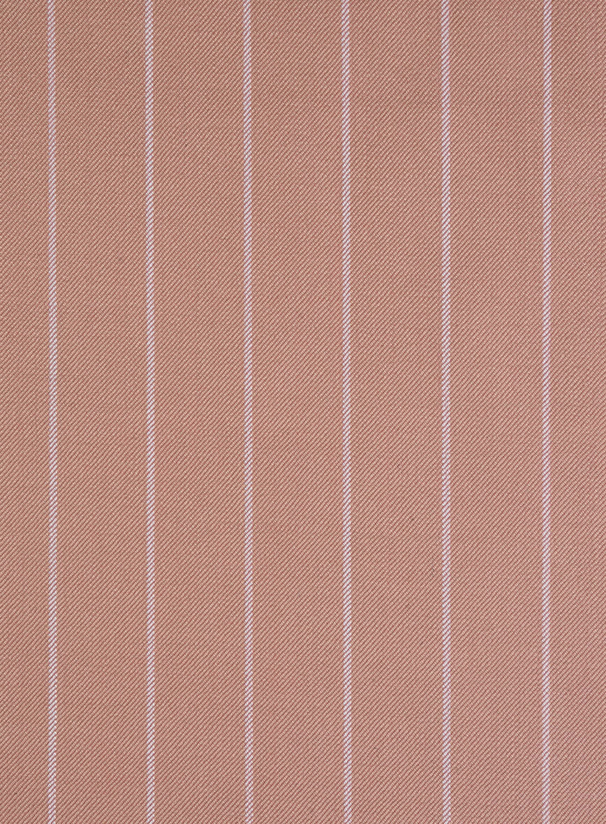 Bristol Rosy Brown Rope Stripe Pants - StudioSuits