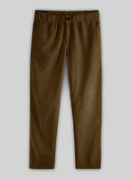 Easy Pants Brown Corduroy - StudioSuits