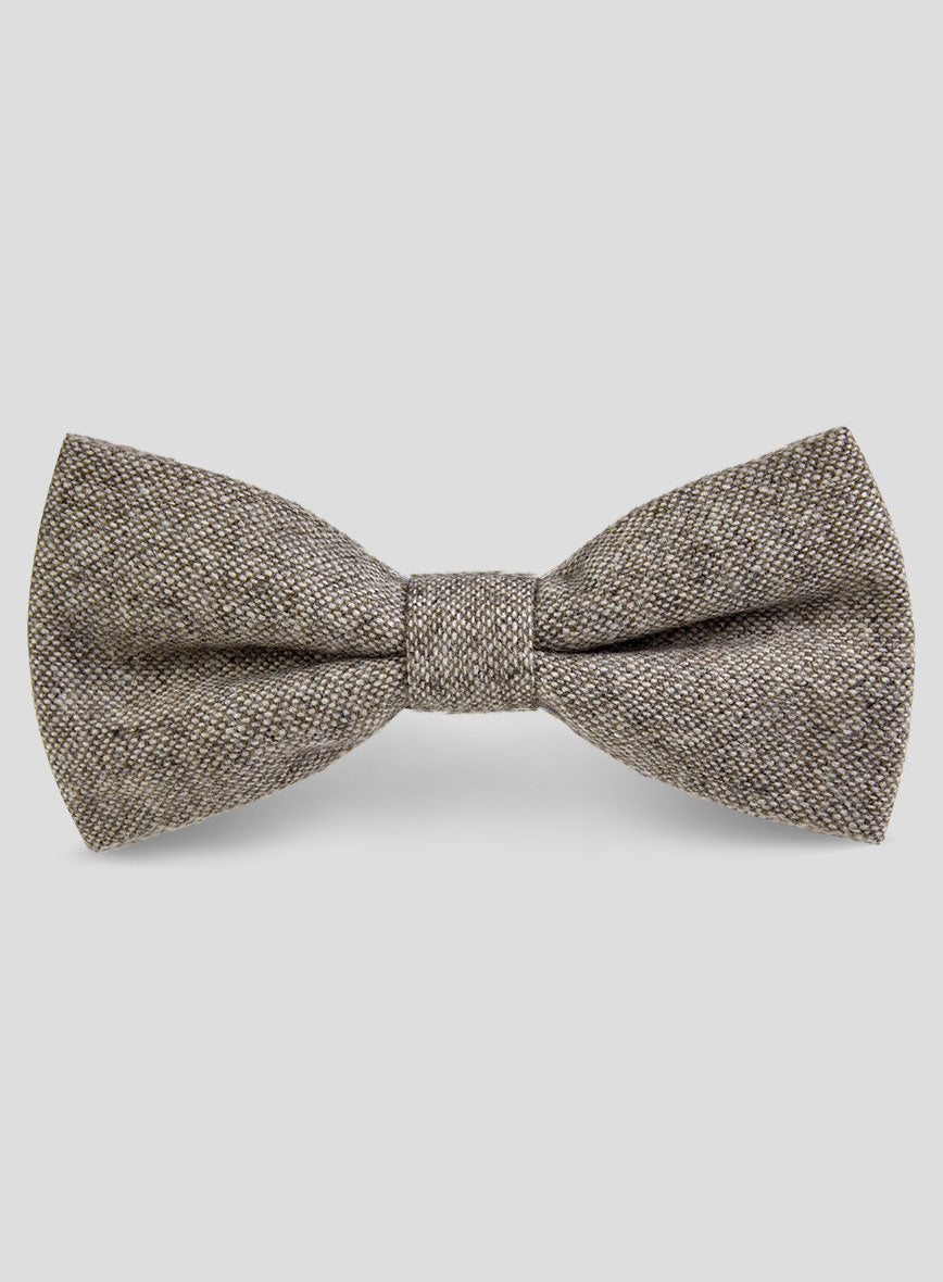 Tweed Bow - Light Weight Brown - StudioSuits