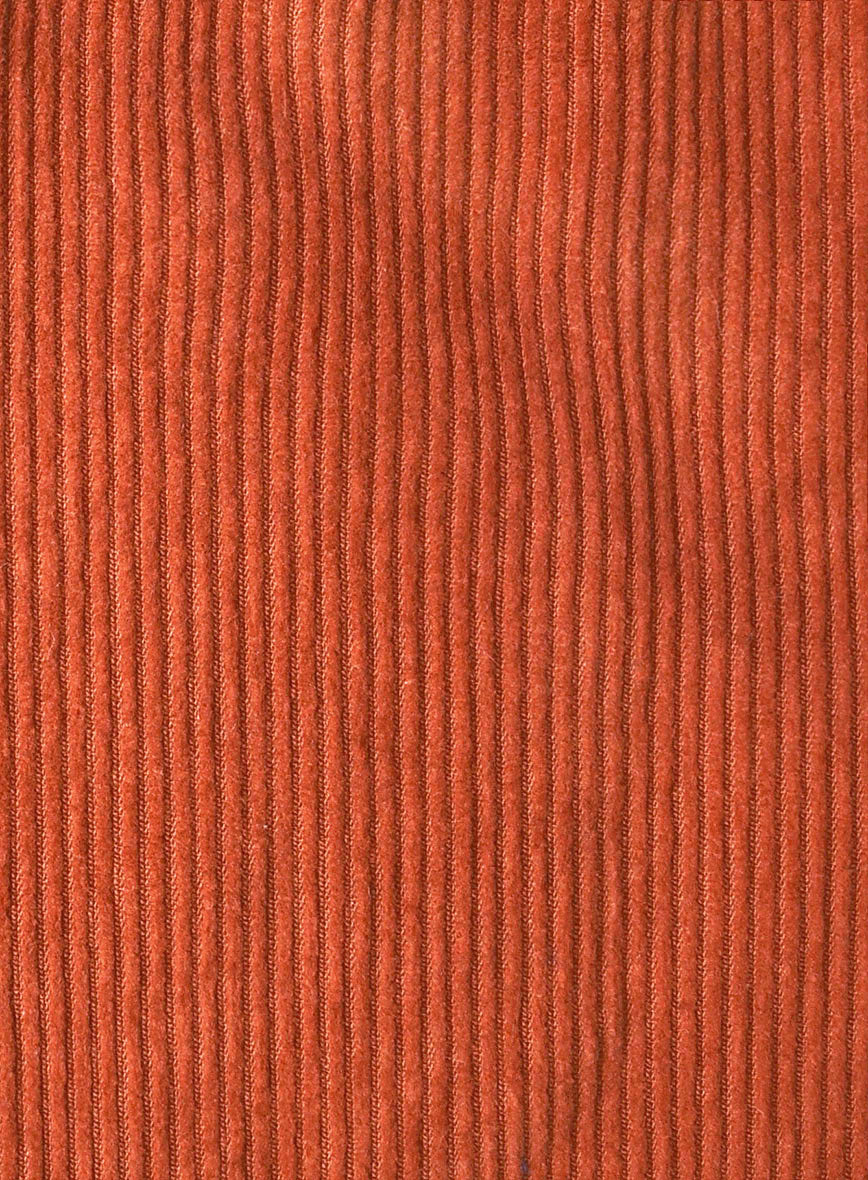 Burnt Orange Corduroy Jacket - StudioSuits