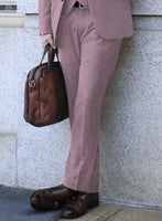 Caccioppoli Sun Dream Oriental Pink Wool Silk Suit - StudioSuits