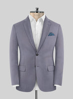 Caccioppoli Sun Dream Light Pastel Purple Wool Silk Suit - StudioSuits