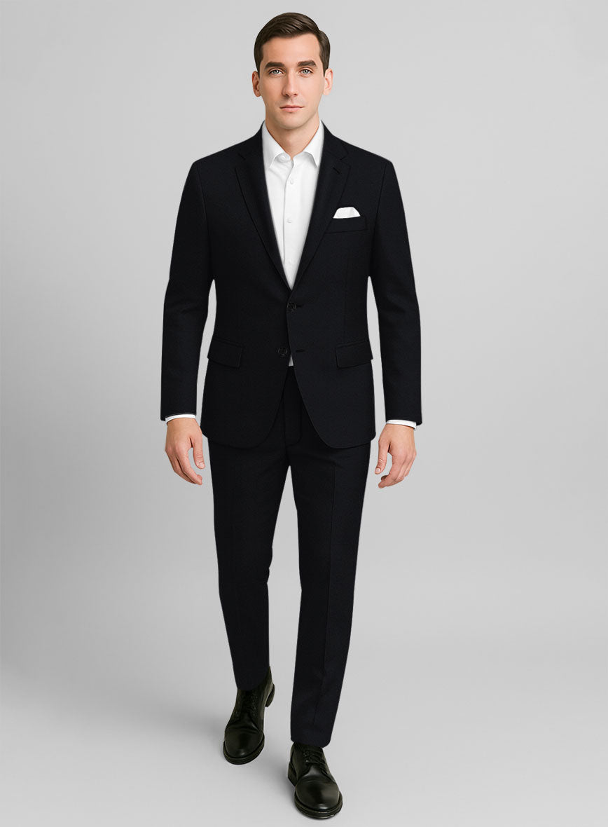 Dark Navy Blue Chino Suit – StudioSuits