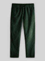 Easy Pants Green Corduroy - StudioSuits