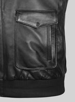 Elite Aviator Leather Jacket - StudioSuits