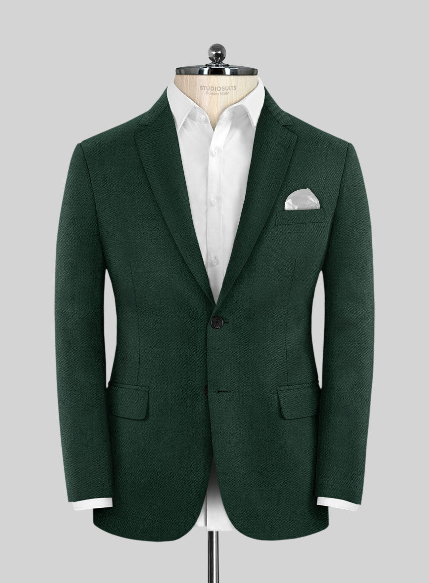 Custom Emerald Green Light Blue Jacket