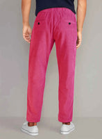 Easy Pants Fusica Pink Corduroy - StudioSuits