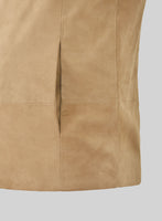 Gearshift Tan Leather Jacket - StudioSuits