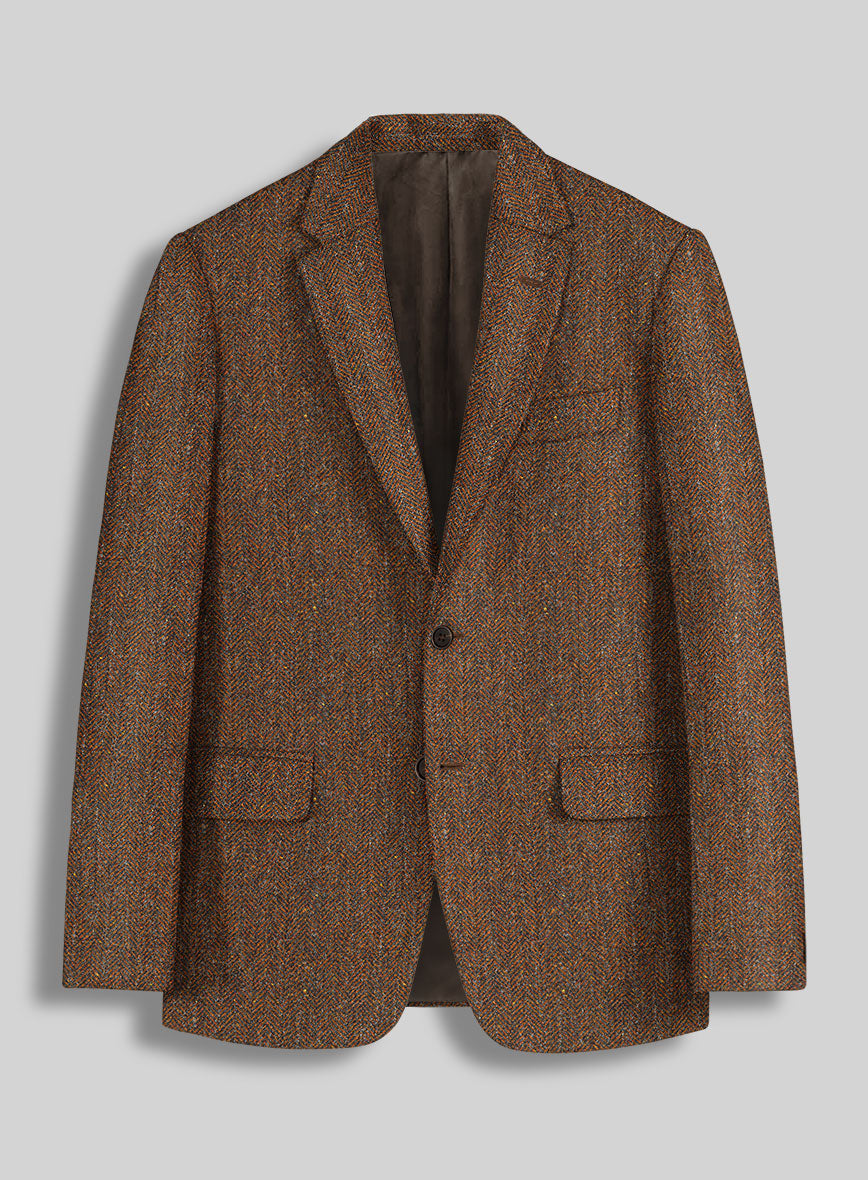 Haberdasher Autumn Rust Tweed Jacket – StudioSuits