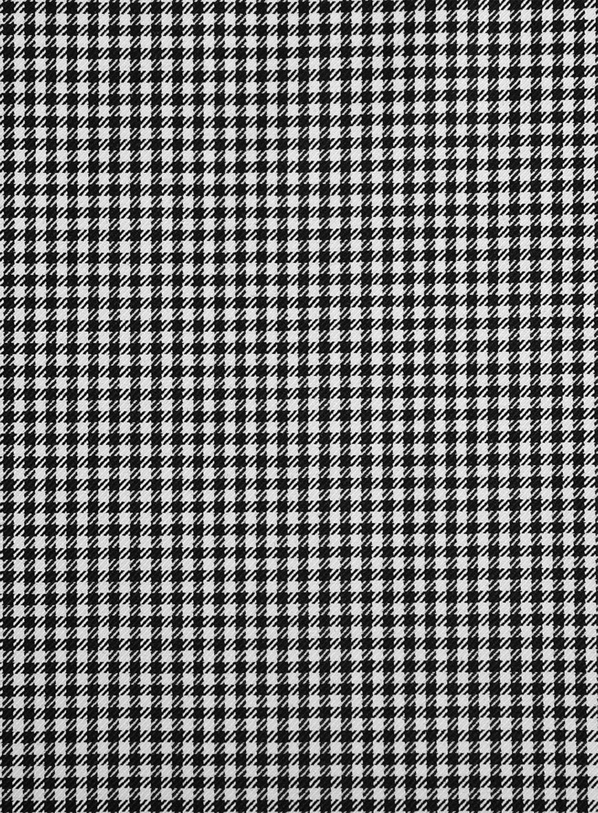 Houndstooth Wool Pants - StudioSuits