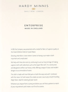 Hardy Minnis Midnight Blue Pinstripe Wool Pants - StudioSuits