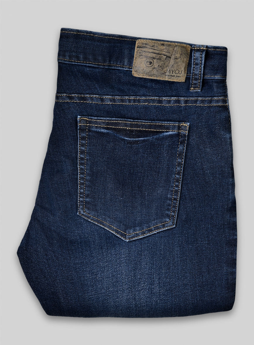 Light Weight Stretch Indigo Traveller Jeans - StudioSuits