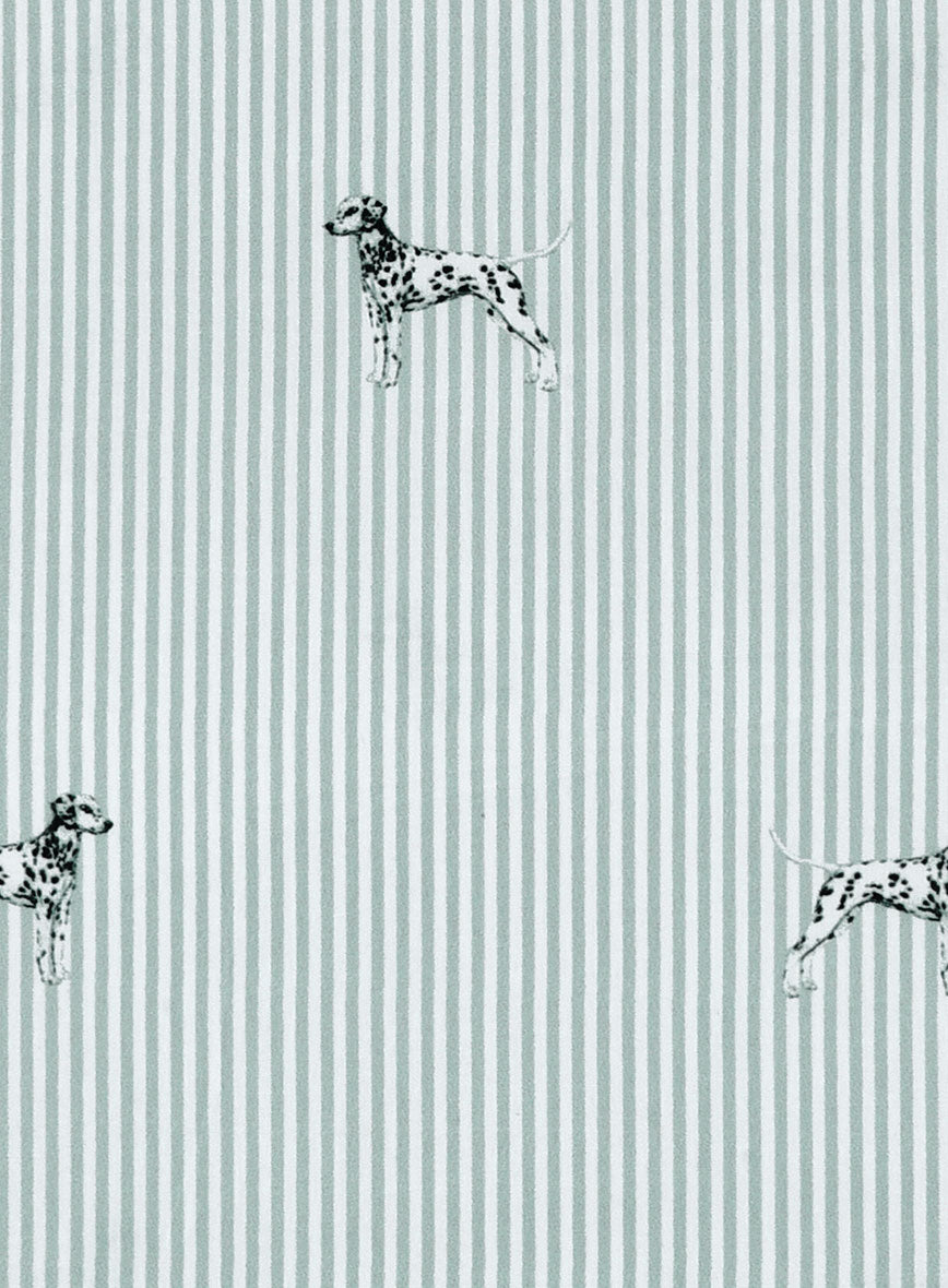 Italian Cotton Tie - Dalmatian - StudioSuits