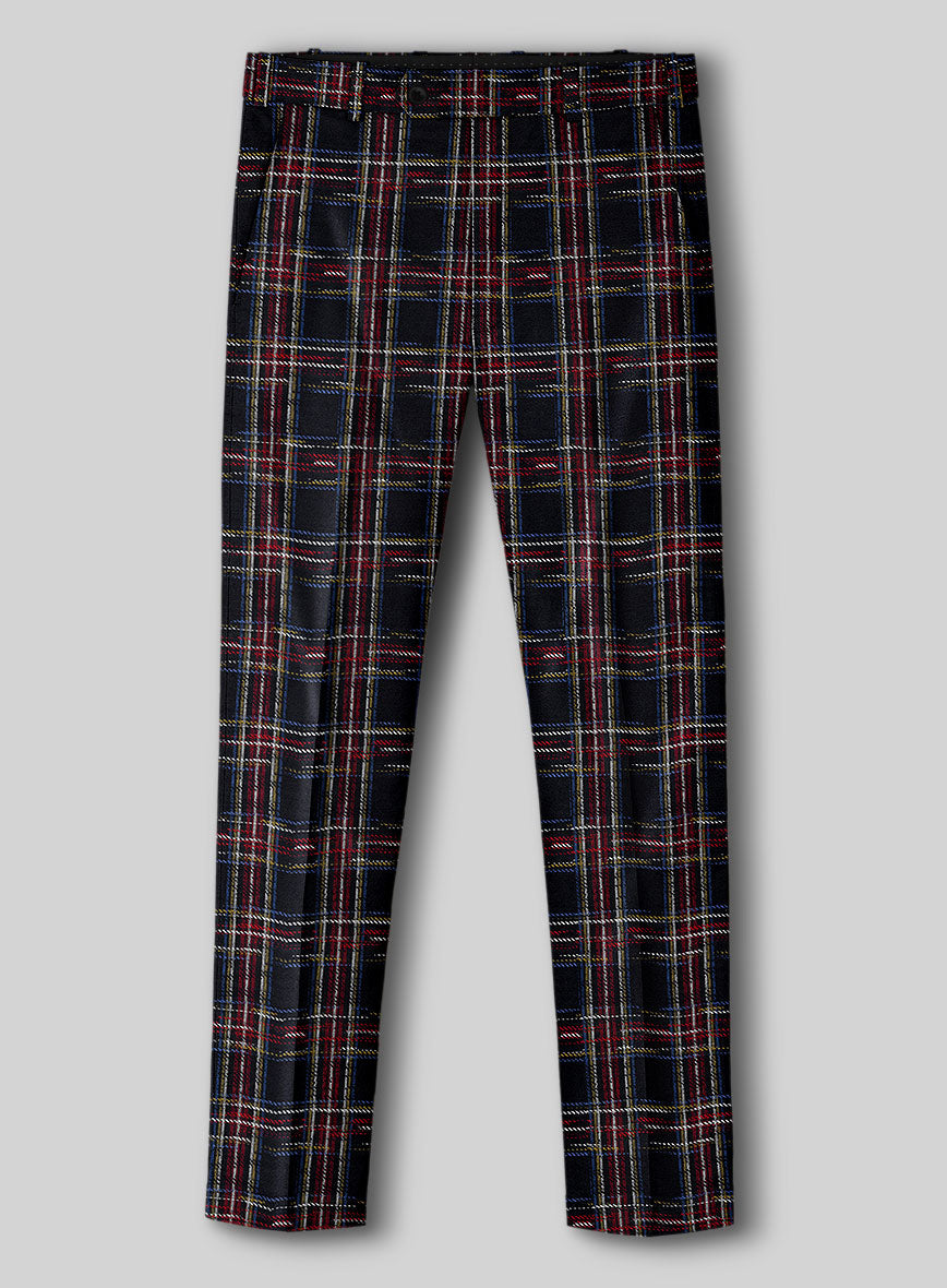strapless open back dress Men's Italian Cotton Lempre Pants by StudioSuits