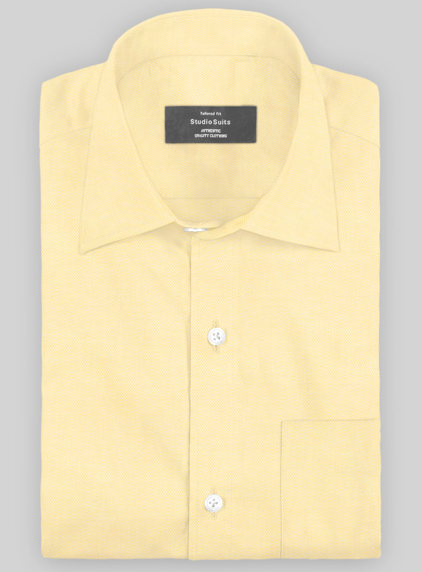 Men's Italian Cotton Silvano Shirt by StudioSuits