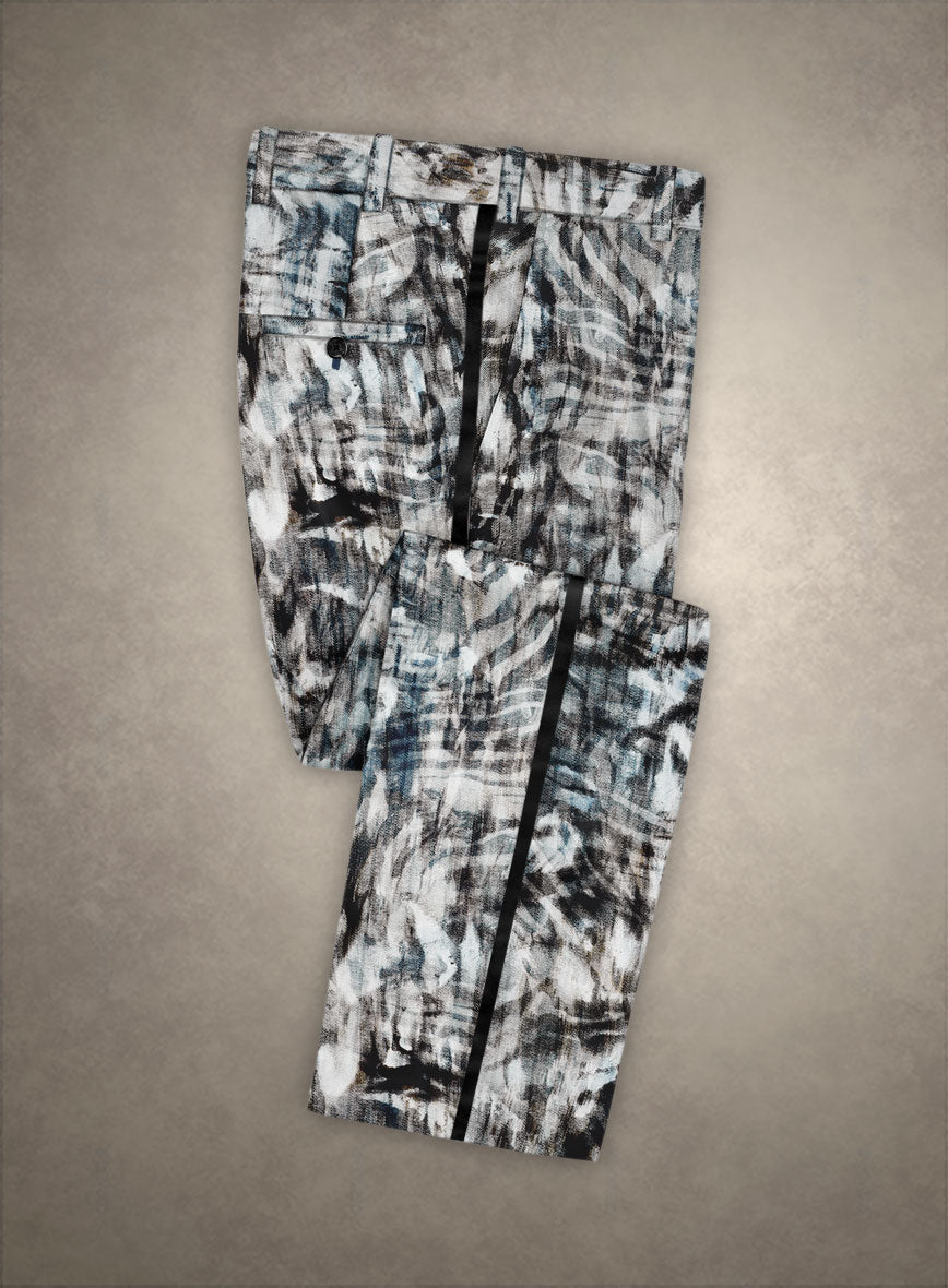 Italian Cotton Stretch Jacopo Tuxedo Suit - StudioSuits