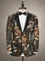 Italian Cotton Stretch Pietro Tuxedo Suit - StudioSuits