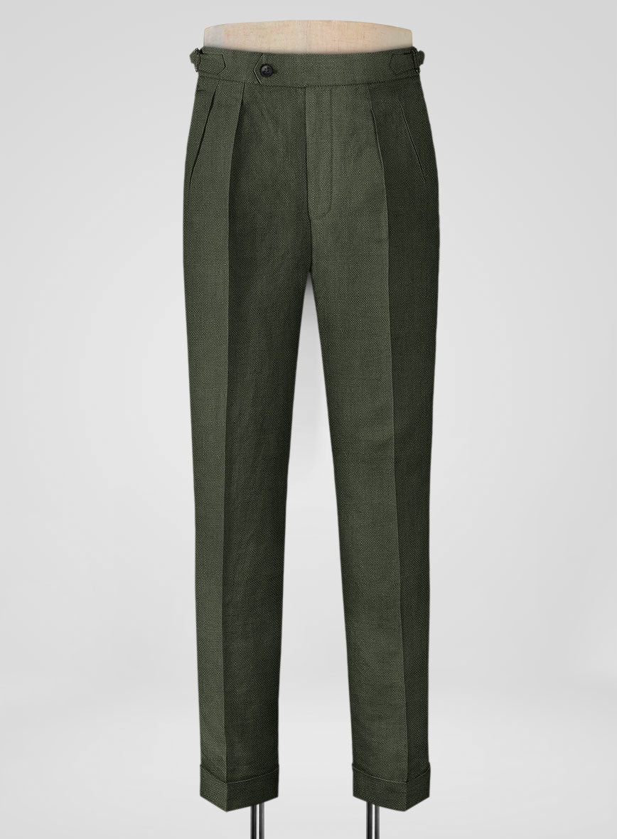 Green Deco Trousers