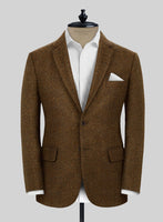 Italian Highlander Mustard Herringbone Tweed Suit - StudioSuits