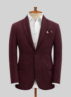 Italian Highlander Wine Tweed Suit - StudioSuits