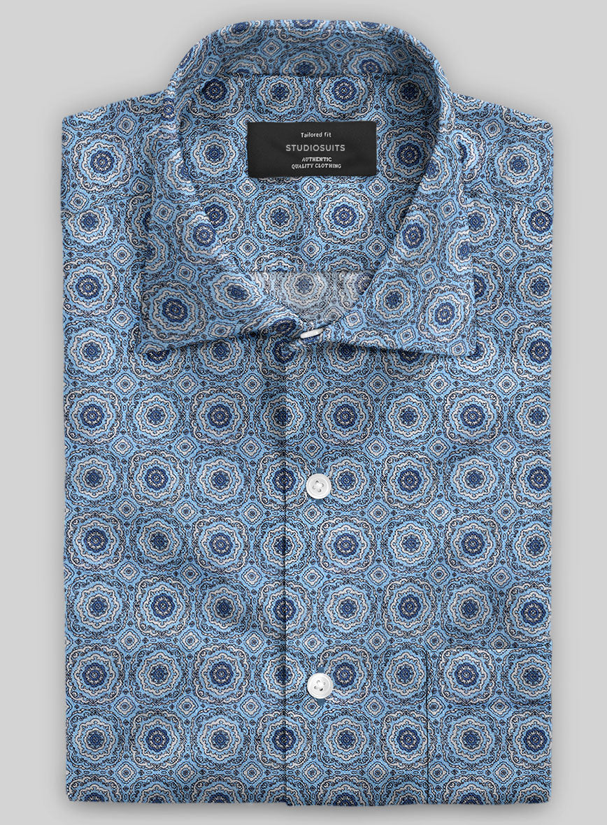 Herrlicher Ron Cotton Linen Mix T-Shirt Uomo – Mix Cotone E Lino