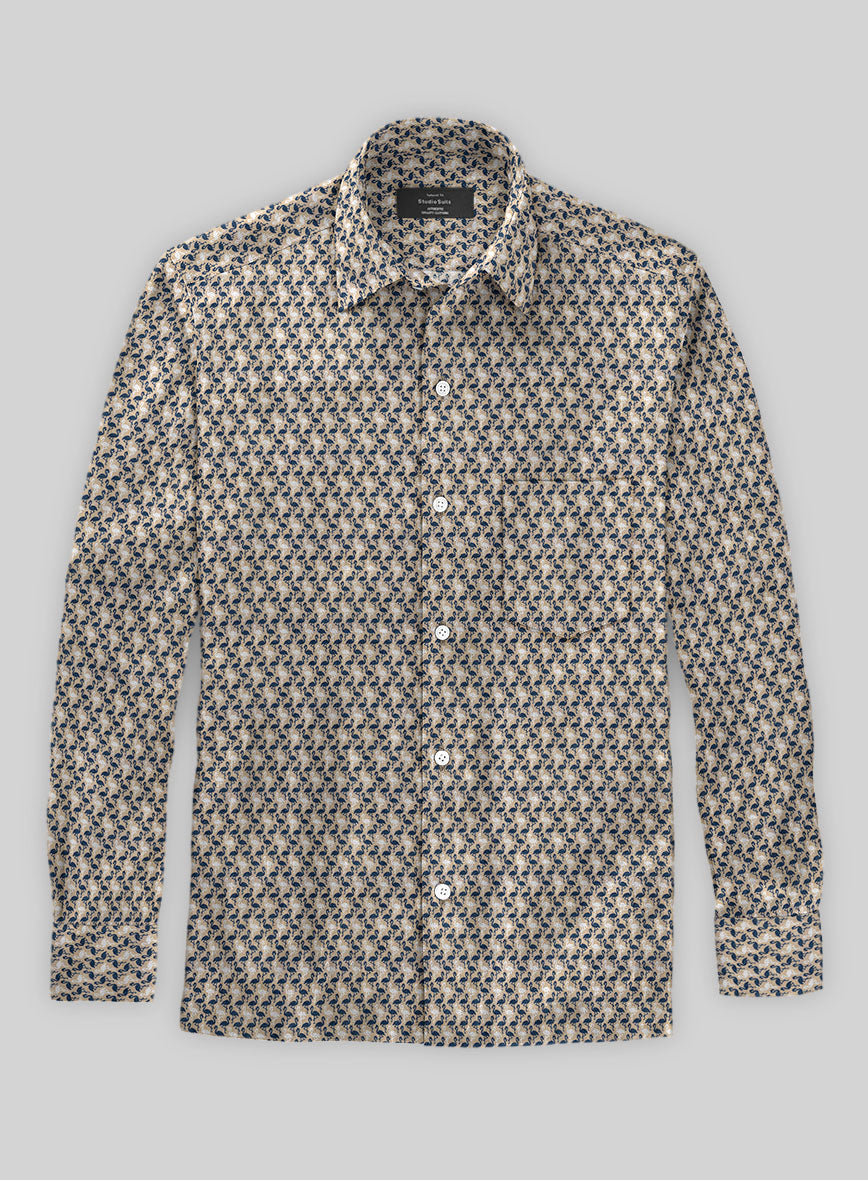 Italian Linen Ican Shirt - StudioSuits