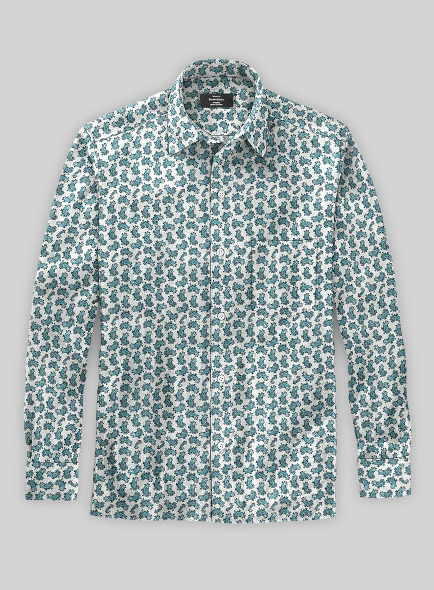 Italian Linen Isra Shirt - StudioSuits
