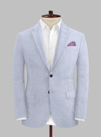 Italian Linen Lavender Mist Jacket - StudioSuits
