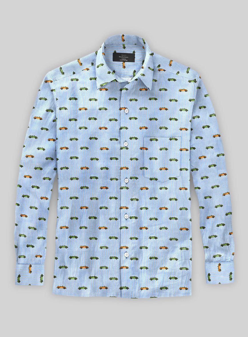 Italian Linen Leri Shirt - StudioSuits