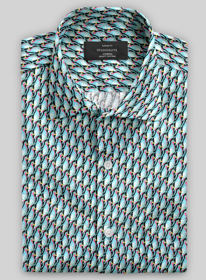 Italian Linen Meliro Shirt - StudioSuits