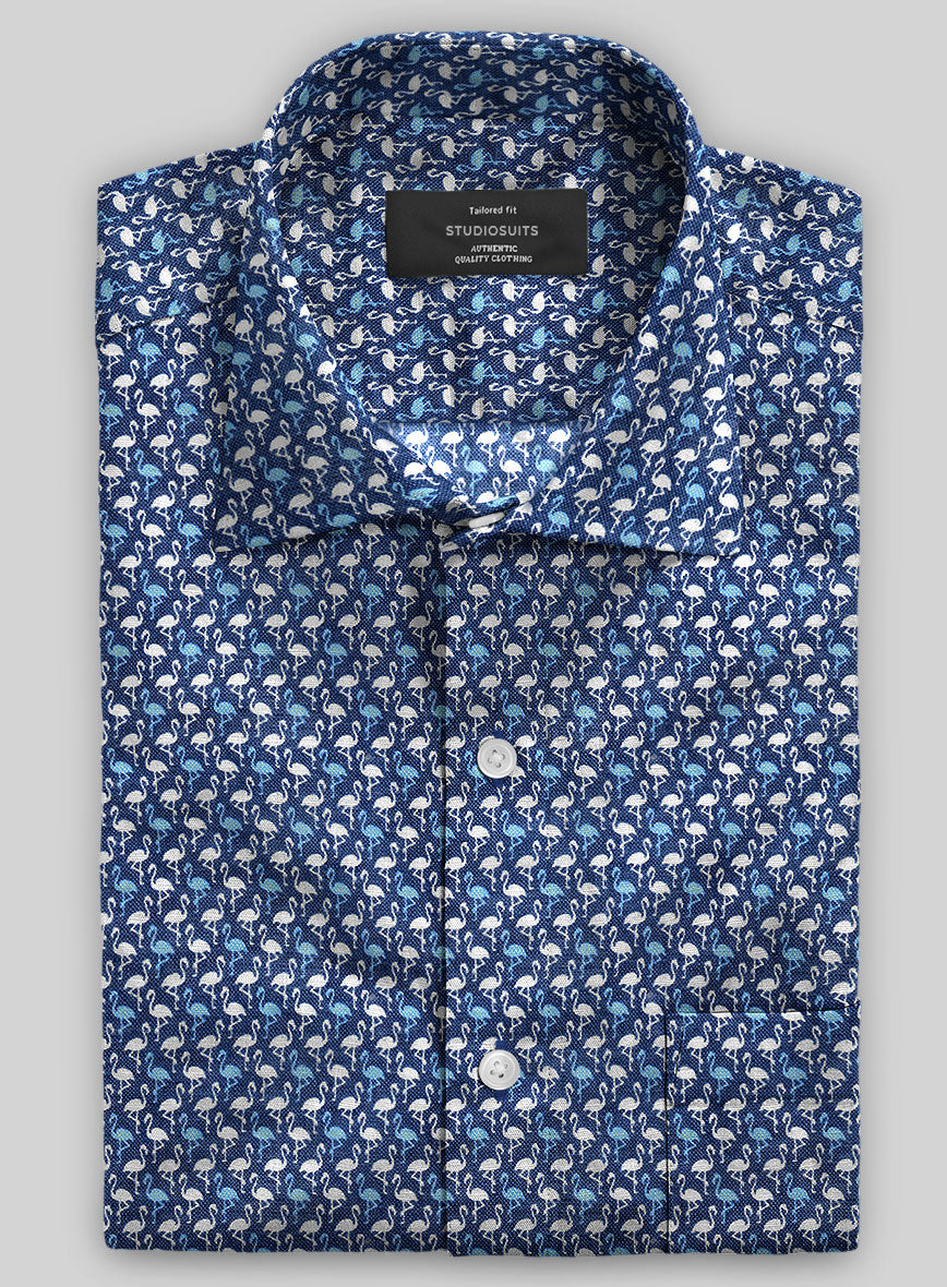 Italian Linen Vede Shirt - StudioSuits