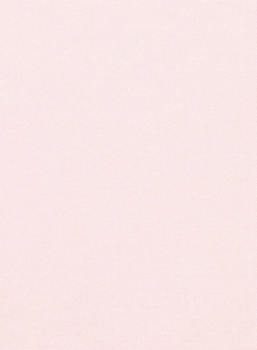 Italian Pale Pink Cotton Stretch Suit - StudioSuits