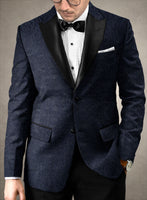 Italian Silk Cortez Tuxedo Blazer - StudioSuits