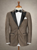 Italian Silk Einal Tuxedo Jacket - StudioSuits