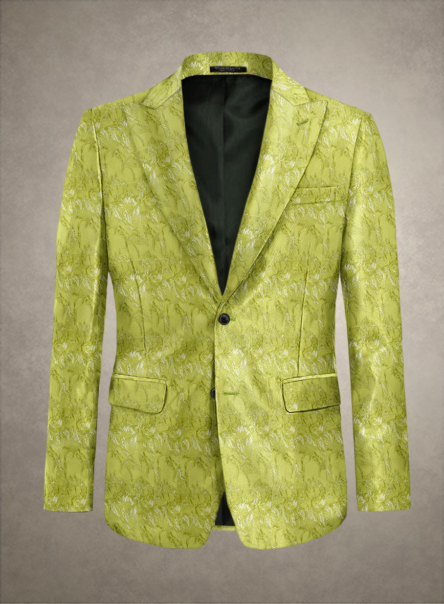 Italian Silk Limetta Jacket - StudioSuits