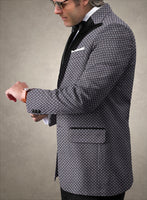 Italian Silk Ofra Tuxedo Jacket - StudioSuits