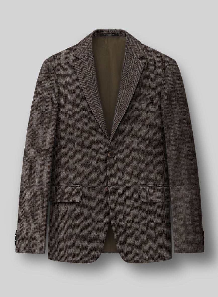100% Italian Cashmere Jacketing - Black main image 1