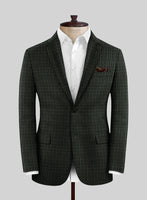Italian Wool Cotton Pilni Jacket - StudioSuits