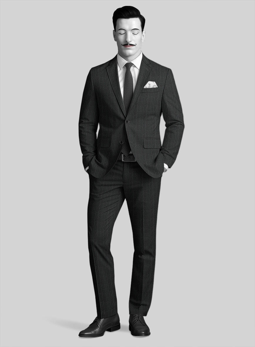 Italian Wool Trevalo Suit - StudioSuits