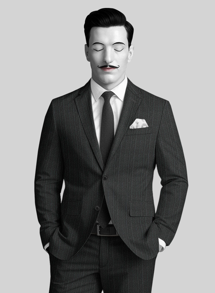 Italian Wool Trevalo Suit - StudioSuits