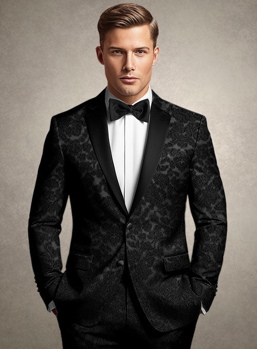 Italian Silk Lenti Tuxedo Suit - StudioSuits